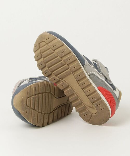 「New Balance」 「KIDS」ローカットスニーカー 17cm ネイビー キッズ_画像3