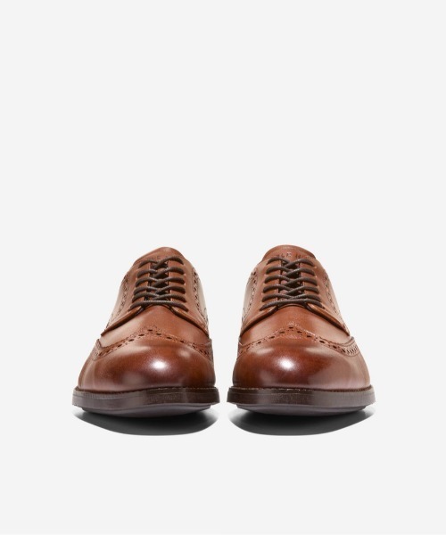 ビジネスシューズ ハーモン グランド ウィングチップ オックスフォード mens メンズの画像