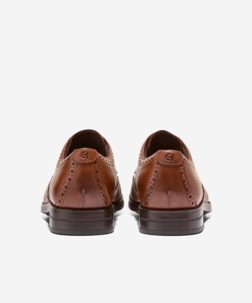 ビジネスシューズ ハーモン グランド ウィングチップ オックスフォード mens メンズの画像
