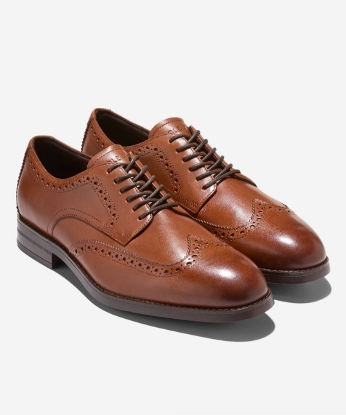 ビジネスシューズ ハーモン グランド ウィングチップ オックスフォード mens メンズの画像