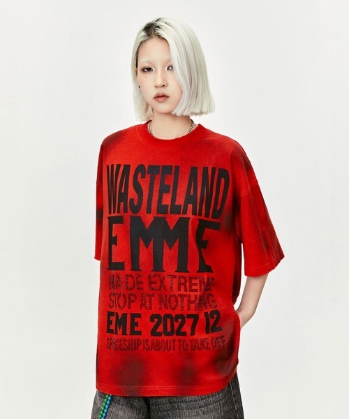 「Ressaca」 半袖Tシャツ M ブラック メンズ_画像5