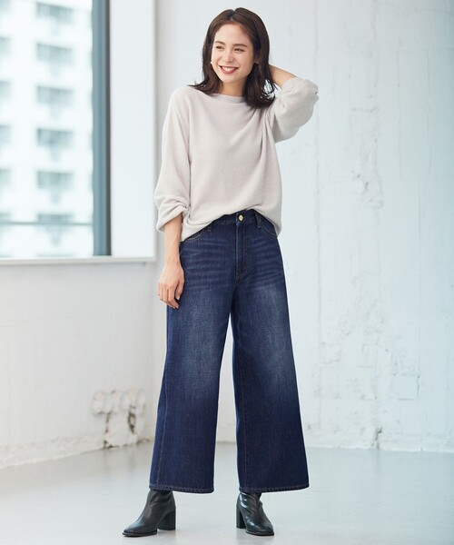 「ANY」 デニムパンツ 2 ネイビー レディース_画像9