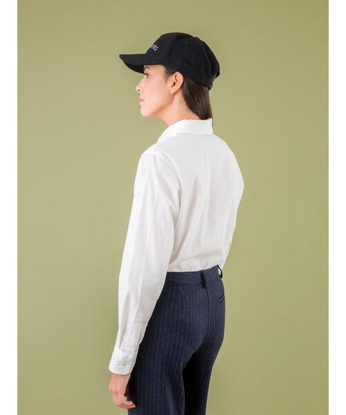 「agnes b.」 長袖シャツ 38 ホワイト レディース_画像8
