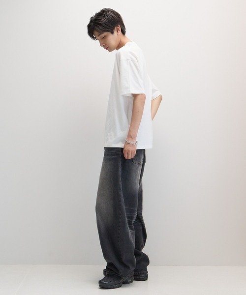 PBLIM tシャツ 半袖 「UNISEX」トロンプルイユT レディース メンズ
