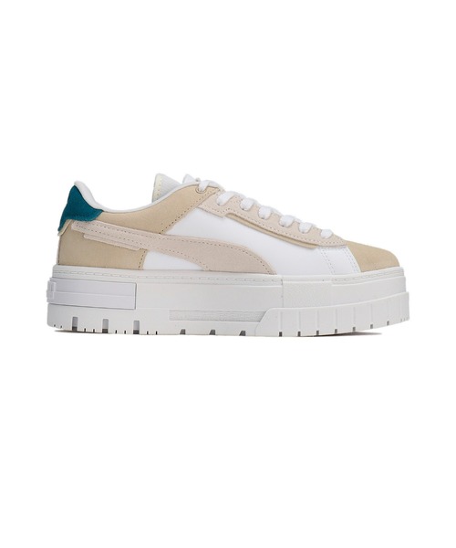 「PUMA」 ローカットスニーカー 24.0cm ホワイト系その他 レディース_画像8