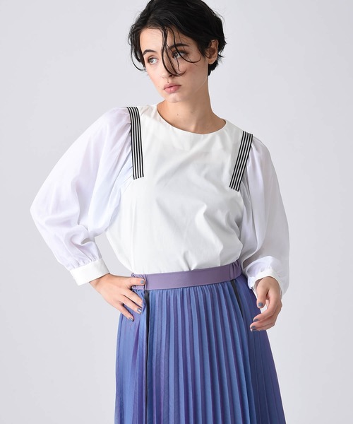 「RAW FUDGE」 長袖ブラウス M ブラック レディース_画像6