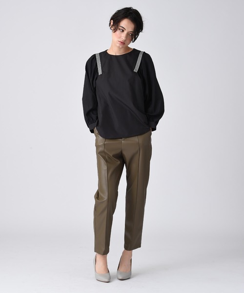 「RAW FUDGE」 長袖ブラウス M ブラック レディース_画像8