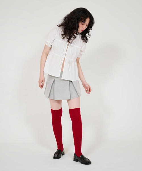 「TINA:JOJUN」 キュロット S グレー レディース_画像8