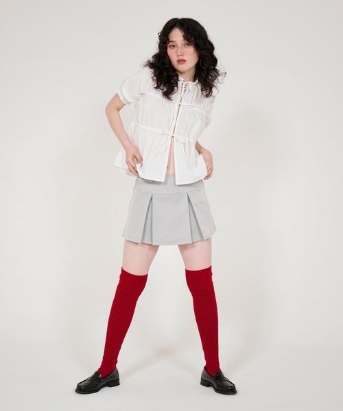 「TINA:JOJUN」 キュロット S グレー レディース_画像9