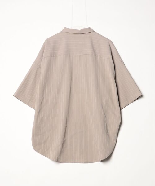 「neos」 半袖シャツ X-LARGE グレイッシュベージュ メンズ_画像2