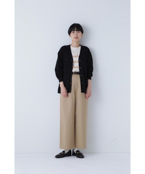 「human woman」 ニットカーディガン MEDIUM イエロー レディース_画像2