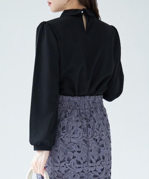 「tocco closet」 長袖ブラウス M ブラック レディース_画像4