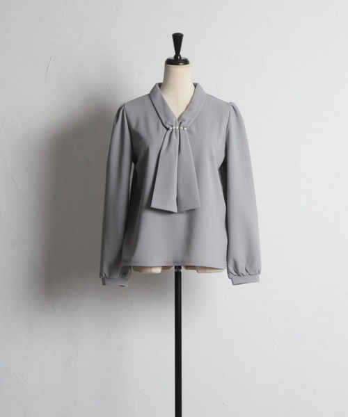 「tocco closet」 長袖ブラウス M ブラック レディース_画像5