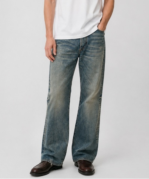 ジーンズ 「N.HOOLYWOOD/エヌハリウッド」別注あの頃の×New Manual Denim Pants メンズ