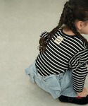 tシャツ 「90-150cm」 ワッフル 袖フ...の詳細画像4