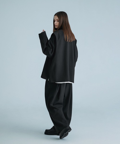 「SOCCE」 スラックス X-LARGE ブラック メンズ_画像9