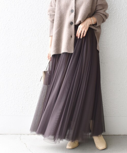 SHIPS（シップス） ロング スカート *ZOZO限定* 「手洗い可能