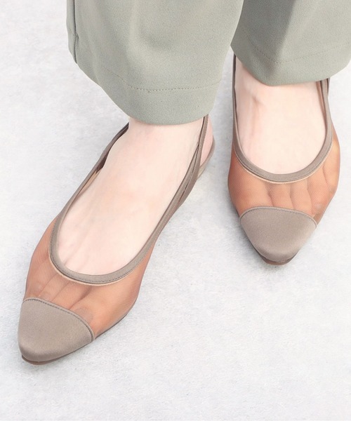 新品☆NEUE THE MARKET ノイエザマーケットピンクパンプス　23cm ノイエ ザ マーケット NEUE THE MARKET スクエアトゥウェッジ