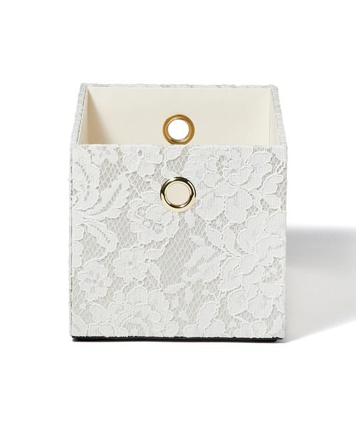 Francfranc（フランフラン） 収納 レース スタッキングボックス S