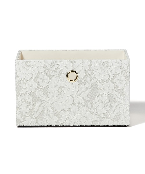 Francfranc（フランフラン） 収納 レース スタッキングボックス S