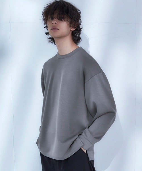 Loose（ルース） tシャツ ハイドレープトロミ ディープネック 