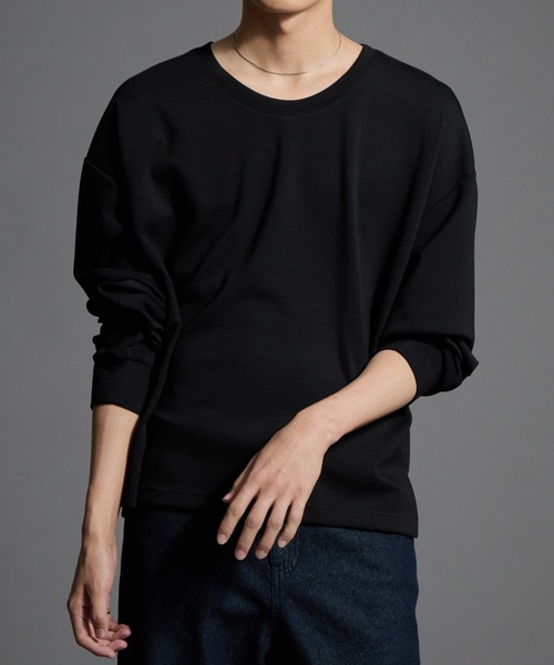 Loose（ルース） tシャツ ハイドレープトロミ ディープネック 