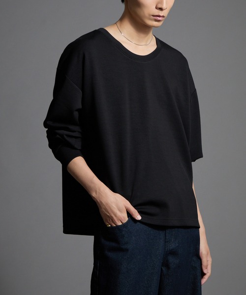 Loose（ルース） tシャツ ハイドレープトロミ ディープネック