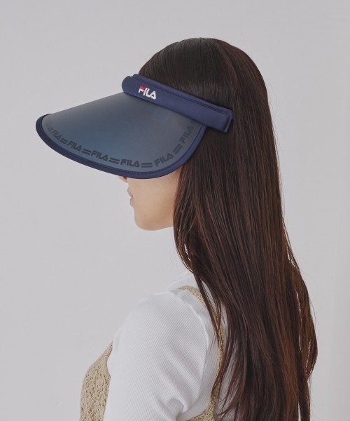 FILA - 値下げ　新品　FILA ポロシャツ　サンバイザー FILA フィラ サンバイザー レディース/ウィメンズ/女性用