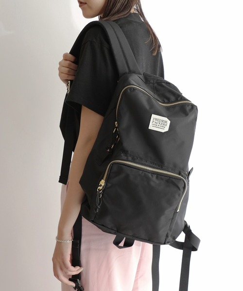 FREDRIK PACKERS SNUG PACK リュックサック　ブラック　黒 FREDRIK PACKERS デイバック リュック 「FREDRIK PACKERS」SNUG