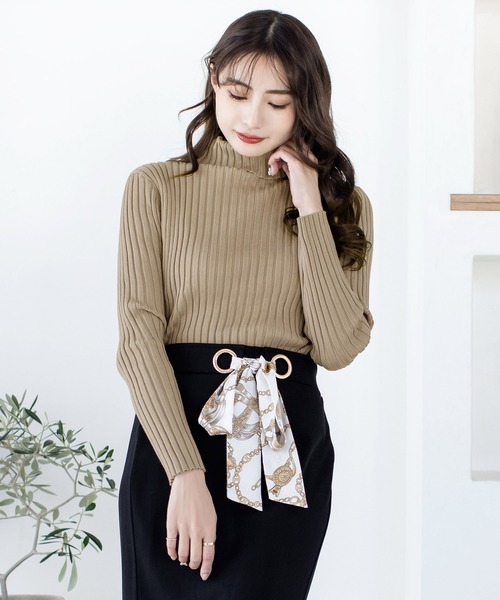 Julia Heuer♡タートルネック長袖トップス　定価36,300円 Julia Boutique（ジュリアブティック） ニット セーター パーソナル