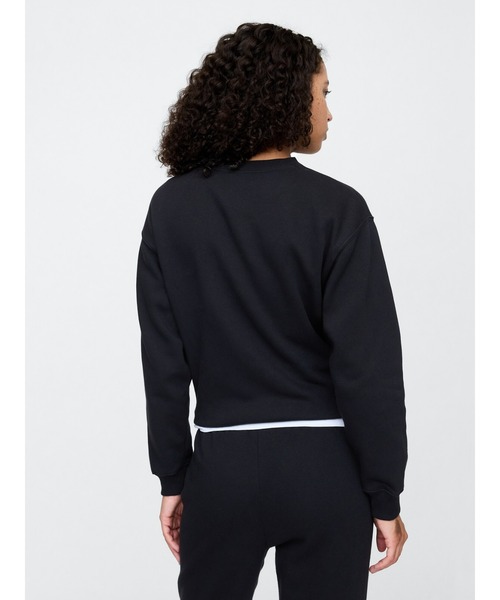 GAP ロゴスウェット リブボーダー ネイビー（Gap公式オンライン