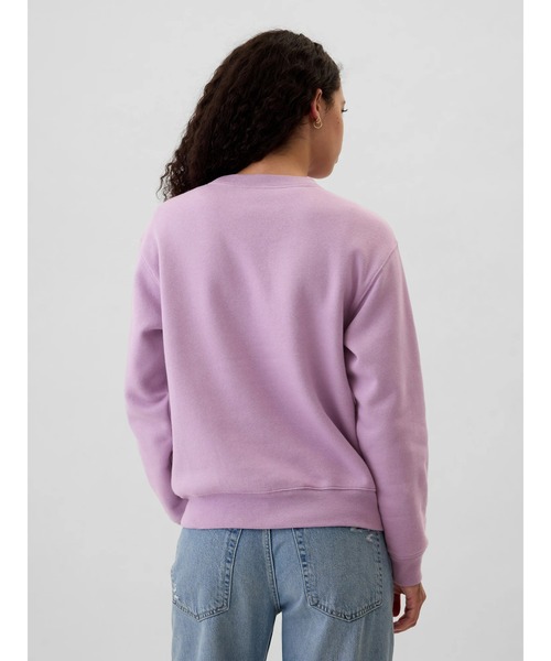 GAP ロゴスウェット リブボーダー ネイビー（Gap公式オンライン