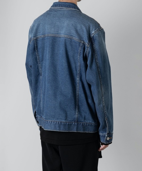 美品】ATTACHMENT アタッチメント ジャケット インディゴ サイズ:3