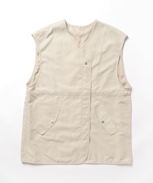ベスト ジレ Eツイルセットミリタリーベスト レディース STYLEBLOCK ベスト ジレ Eツイルセットミリタリーベスト