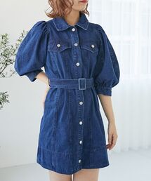MAJESTIC LEGON（マジェスティックレゴン） ワンピース デニムミニ