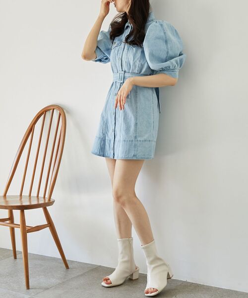 MAJESTIC LEGON（マジェスティックレゴン） ワンピース デニムミニ