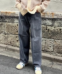 SUPERTHANKS ジーンズ バギーデニムパンツ/Washed baggy denim