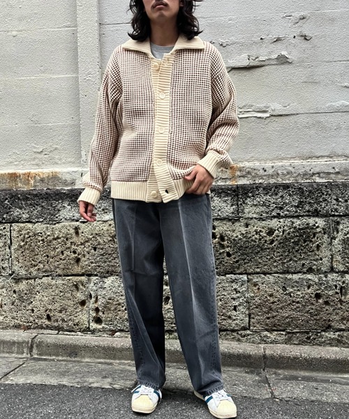 SUPERTHANKS ジーンズ バギーデニムパンツ/Washed baggy denim