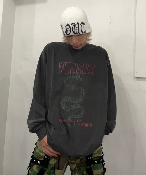 NIRVANA ロンT NIRVANAロンT/ ニルヴァーナ / ロックT｜フリークスストアの