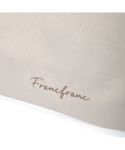 フランフラン Francfranc（フランフラン） トートバッグ ロゴトート フリル グレー