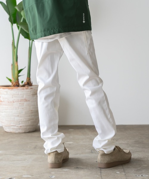 ROOP TOKYO パンツ ストレッチツイルパンツ メンズ レディース