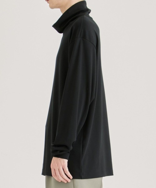WELLDER ウェルダー ブルーシャツ 半袖調整可能 サイズ4 美品 半額以下 WELLDER（ウェルダー） tシャツ 「WELLDER」Suvin Supima Turtle Neck
