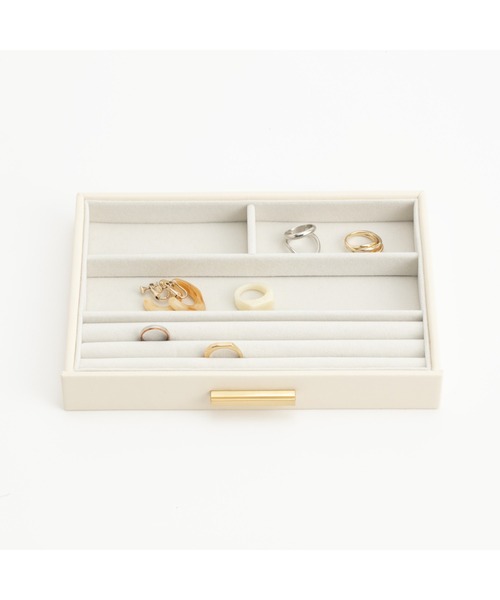 Francfranc（フランフラン） 収納 スタッキング ジュエリーボックス