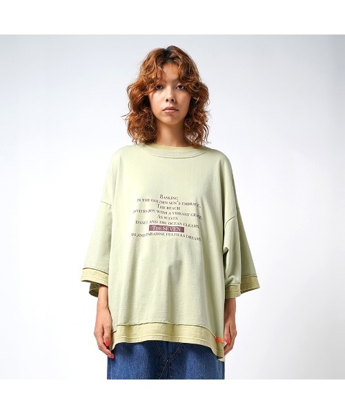 STUDIO SEVEN tシャツ Fake Layered Big Tee「STUDIOSEVEN/スタジオ