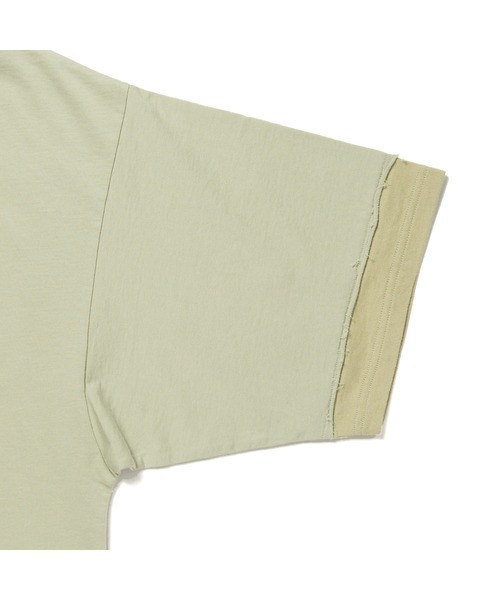 STUDIO SEVEN tシャツ Fake Layered Big Tee「STUDIOSEVEN/スタジオ