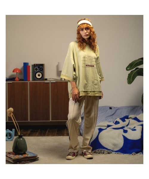 STUDIO SEVEN tシャツ Fake Layered Big Tee「STUDIOSEVEN/スタジオ