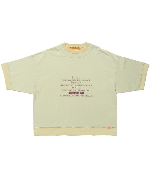 STUDIO SEVEN tシャツ Fake Layered Big Tee「STUDIOSEVEN/スタジオ