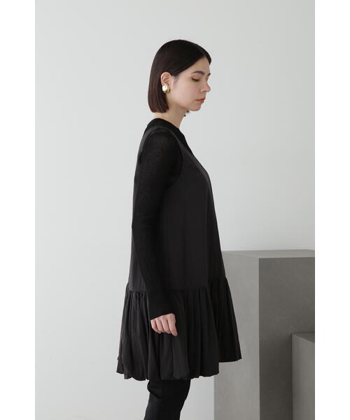 JILL STUART ブラウス シャツ タフタバルーンチュニック