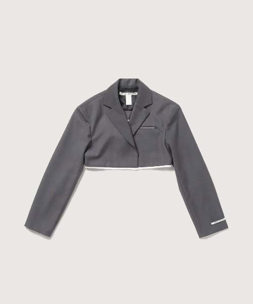 jose moon Wool Minimal Blouson グレー サイズF jose moon Wool Minimal Blouson グレー サイズF