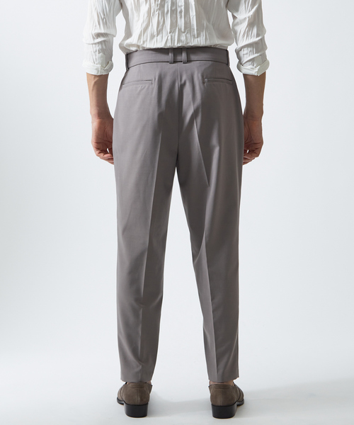 5351 POUR LES HOMMES パンツ ベルテッド テーパード パンツ メンズ